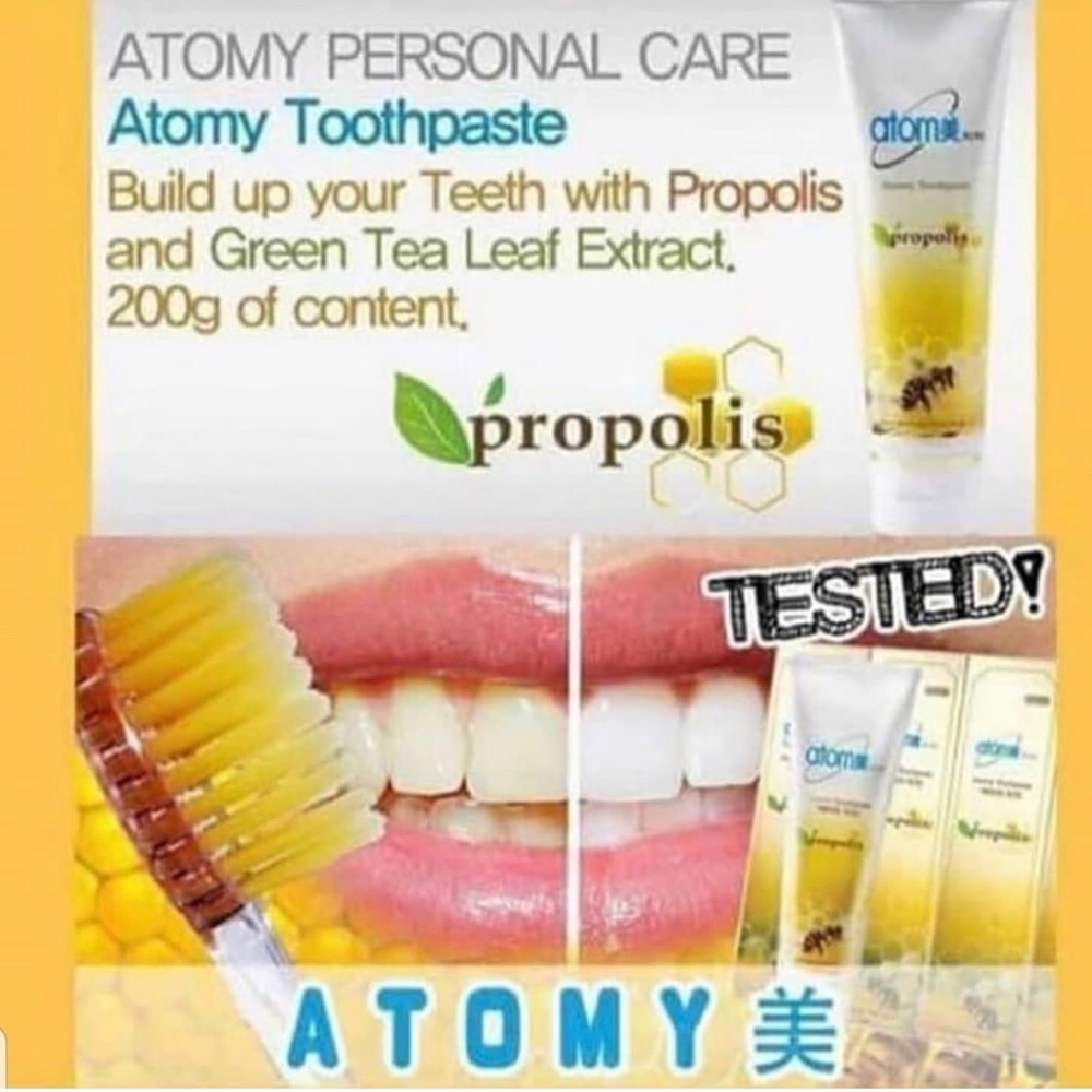 ATOMY Toothpaste & Toothbrush